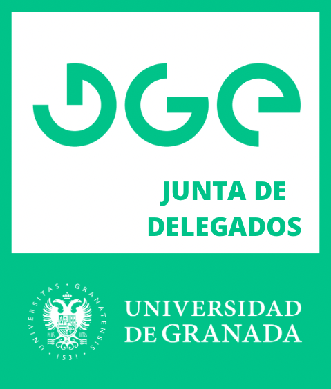 Logo de la DGE en verde sobre fondo blanco