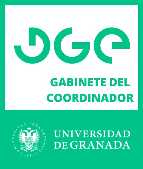 DGE Gabinete del Coordinador Logo de la DGE en verde sobre fondo blanco