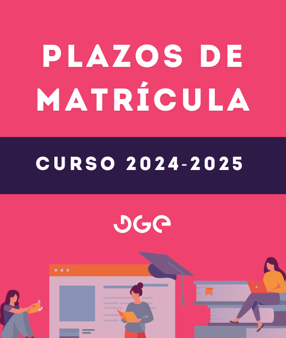 Plazos de matricula Plazos de matricula